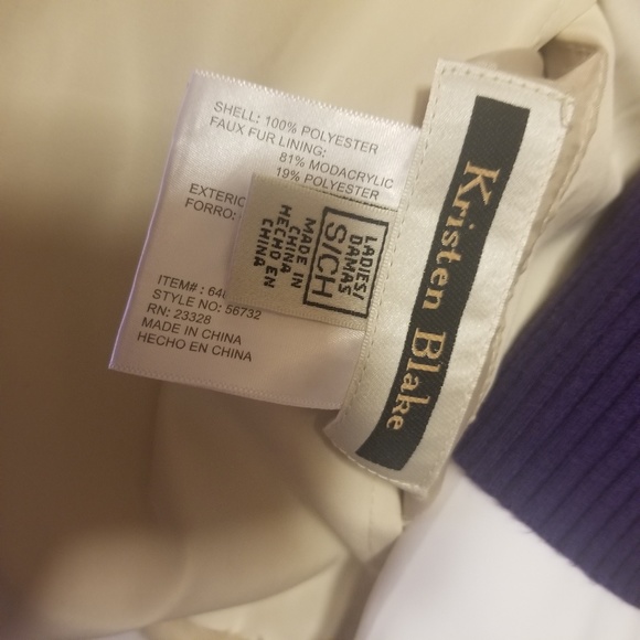 Kristen Blake faux fur fully reversible vest - Picture 3 of 7